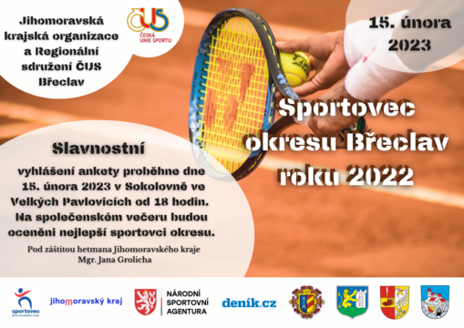 Sportovec okresu Břeclav roku 2022